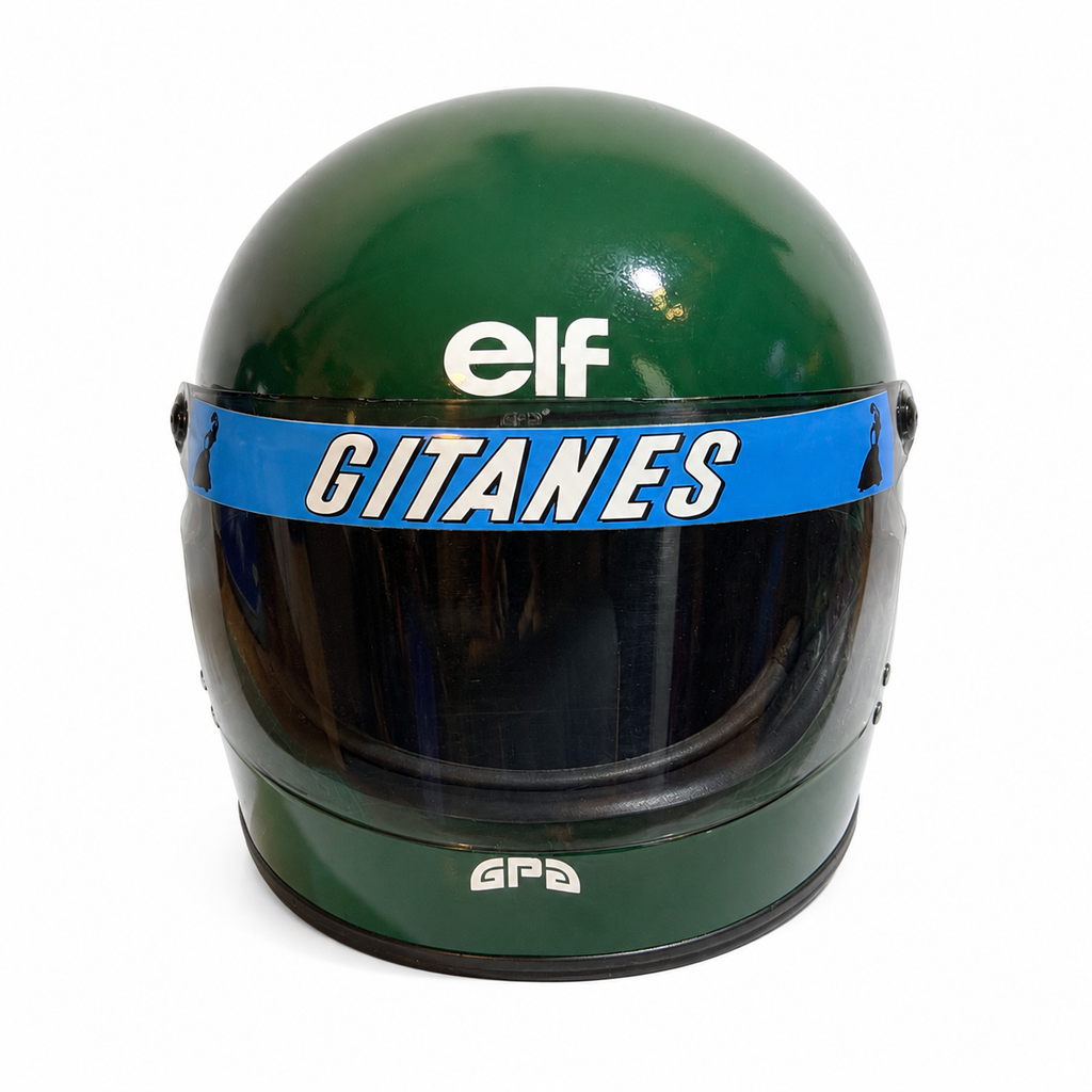 Jacque Lafitte 1976 GPA Helmet